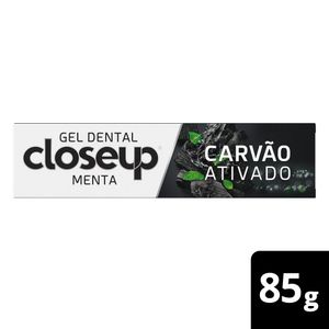 Creme Dental Carvão Ativado Close Up 85g