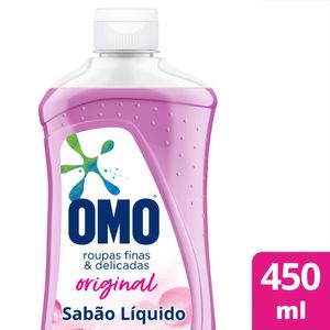 Sabão Líquido Roupas Finas e Delicadas Original Omo 450ml