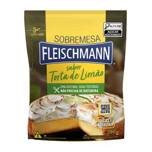 Mistura para Bolo Sabor Torta de Limão Fleischmann 390g