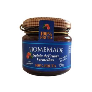 Geleia de Frutas Vermelhas Homemade Vidro 150g