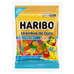 Bala Gelatinosa Ursinhos de Ouro Especial de Verão Haribo 80g