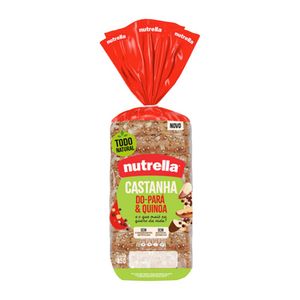 Pão Integral Castanha-do-Pará & Quinoa Nutrella 350g
