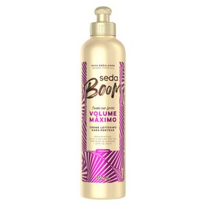Creme para Pentear Volume Máximo Seda Boom 350ml