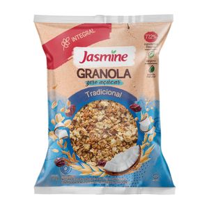 Granola Tradicional Sem Açúcar Jasmine 850g