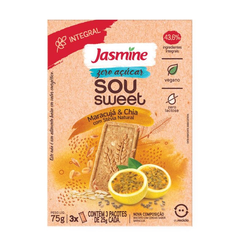247695-Biscoito-Zero-Acucar-Sou-Sweet-Sabor-Maracuja-e-Chia-Jasmine-75g