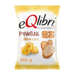Snack Panetini de Queijo Suave eQlibri 105g