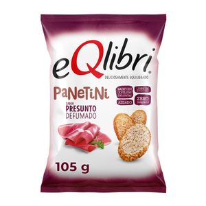 Snack Panetini de Presunto Defumado eQlibri 105g