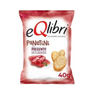 Snack Panetini de Presunto Defumado eQlibri 40g