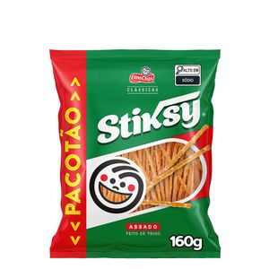 Palitinho Salgado Stiksy Elma Chips 160g