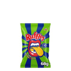 Batata Frita Ondulada de Cebola e Salsa Ruffles Elma Chips 68g