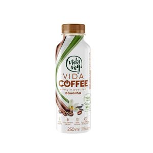 Bebida Energética Vida Coffee Vegana Sabor Baunilha Vida Veg 250ml