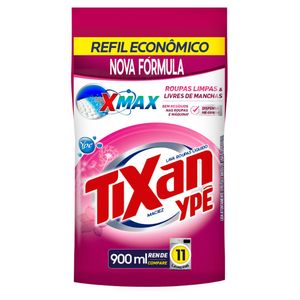 Refil Lava Roupa Liquído Econômico Maciez Tixan Ype 900ml