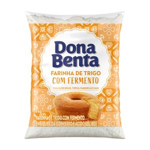 Farinha de Trigo com Fermento Dona Benta 1kg