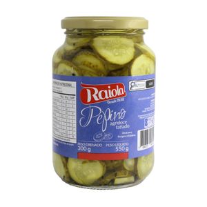 Pepino Fatiado Raiola 300g