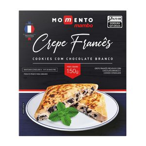 Crepe Francês Cookies Chocolate Branco Momento Mambo 150g
