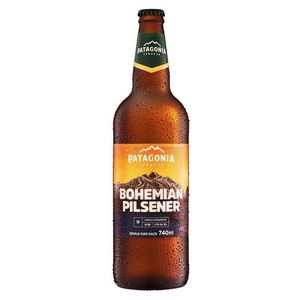 Cerveja Bohemian Pilsener Patagonia Garrafa 740ml