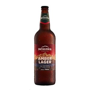 Cerveja Amber Lager Patagonia Garrafa 740ml