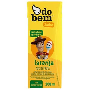 Suco de Laranja Do Bem Caixinha 200ml