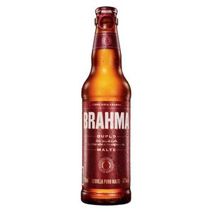 Cerveja Duplo Malte Puro Malte Brahma Long Neck 330ml