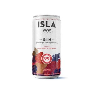 Drink Pronto Framboesa e Amora Isla Hard Seltzer Lata 269ml