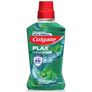 Enxaguante Bucal Fresh Mint Colgate Plax 250ml
