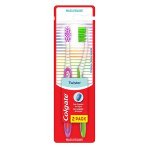 Kit 2 Escova Dental Twister Colgate