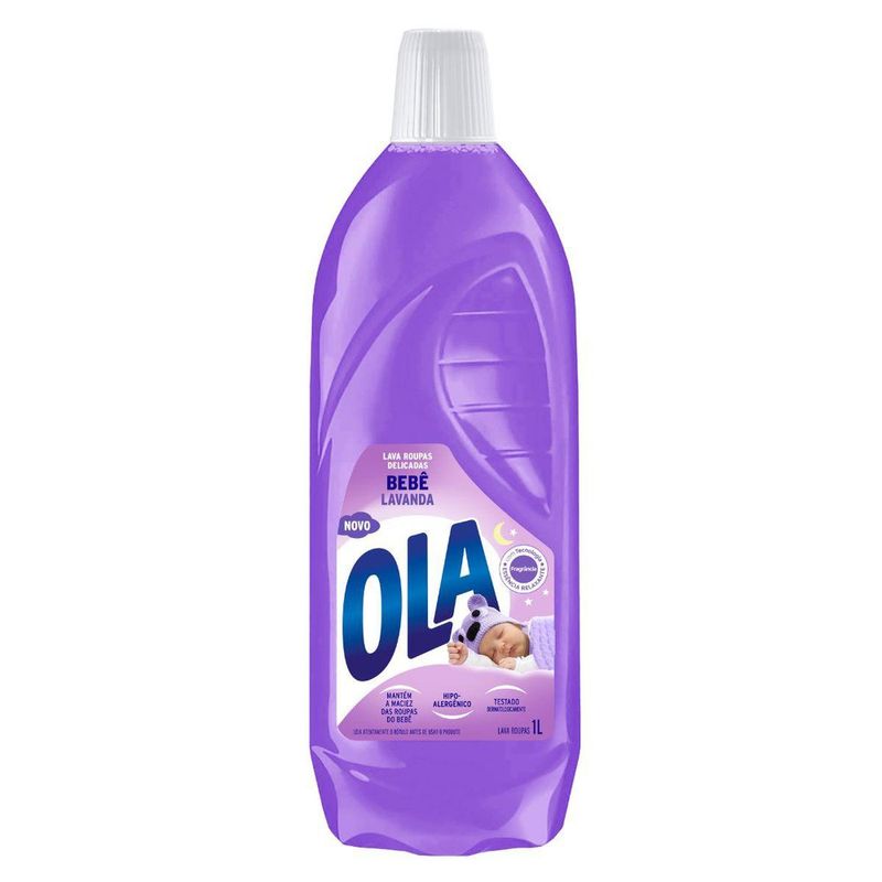 7509546687803-Sabao-Liquido-Para-Roupas-Finas-e-Delicadas-Para-bebes-Ola-Bebe-Lavanda-1L-Garrafa
