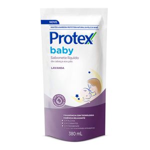 Sabonete Liquído Baby Refil Lavanda Protex 380ml