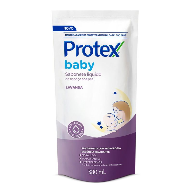 7509546687841-Sabonete-Liquido-para-bebes-Protex-Baby-Lavanda-380ml-Refil