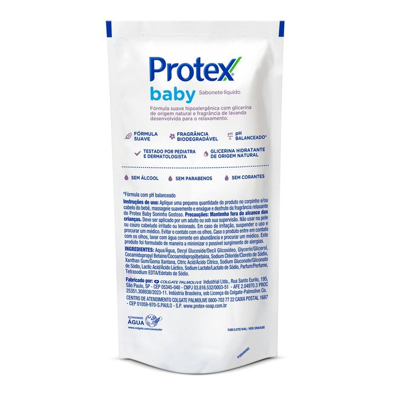 7509546687841-Sabonete-Liquido-para-bebes-Protex-Baby-Lavanda-380ml-Refil--1-
