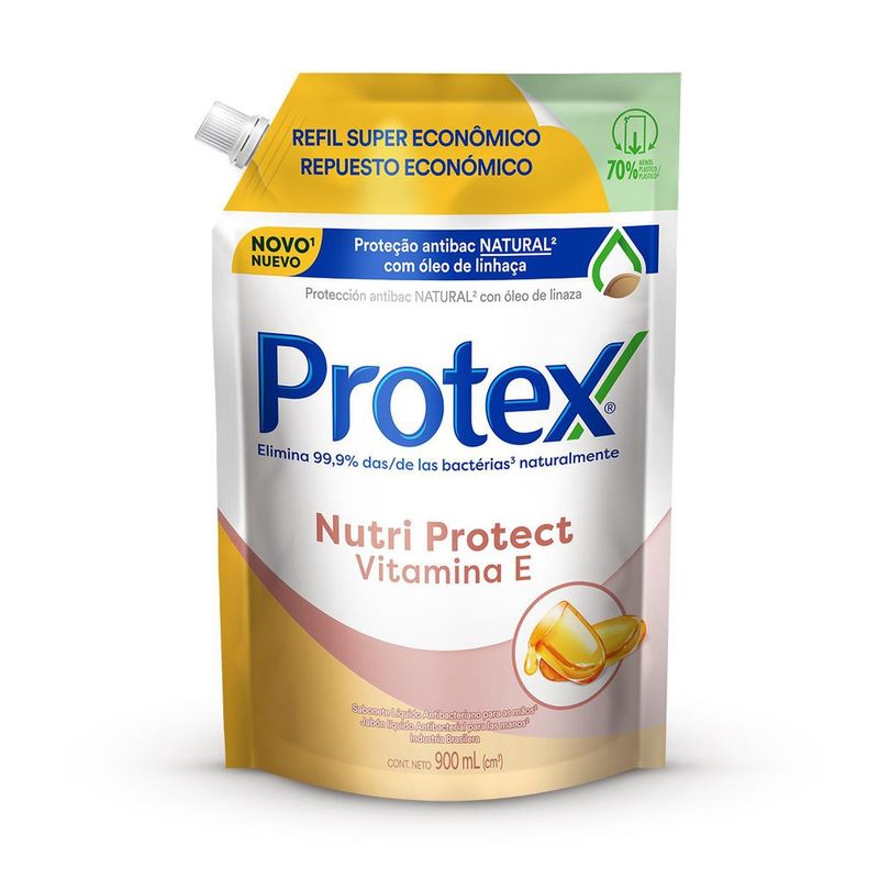 7509546666792-Sabonete-Liquido-para-as-Maos-Protex-Nutri-Protect-Vitamina-E-900ml
