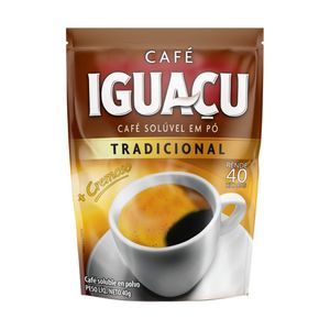 Café Solúvel Tradicional Iguaçu Refil 40g