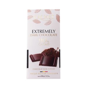 Chocolate Belga 90% Cacau Cachet 100g
