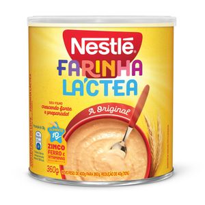 Farinha Láctea Original Tradicional Nestlé Lata 360g