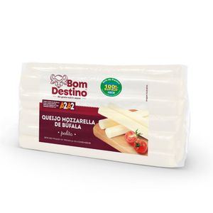 Queijo Mussarela de Búfala em Palito Bom Destino Kg
