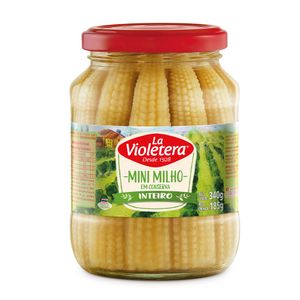 Mini Milho Inteiro La Violetera Vidro 185g