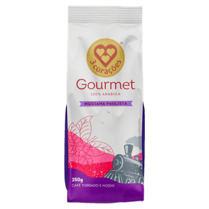 Café Torrado e Moído Gourmet Mogiana Paulista 3 Corações 250g