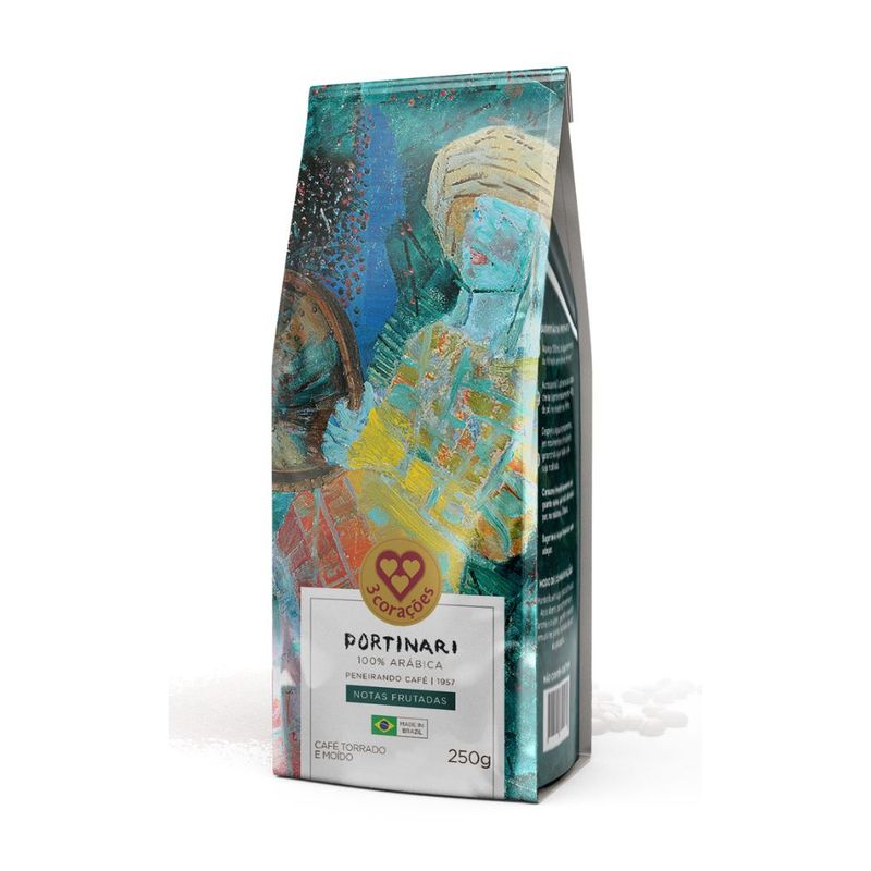7896045109609Cafe-Torrado-e-Moido-com-Notas-Frutadas-Portinari-3-Coracoes-250g