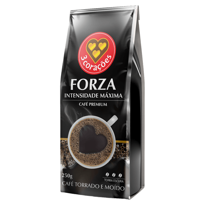 7896045111244Cafe-3-Coracoes-Intensidade-Maxima-Forza-250g