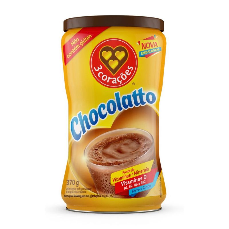 7896045110582Achocolatado-em-Po-3-Coracoes-370g