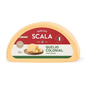 Queijo Colonial Meia Lua Scala Kg