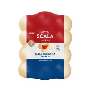 Queijo Mussarela Bolinha Scala 340g