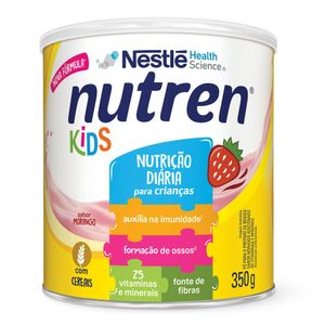 Complemento Alimentar Nutren Kids Sabor Morango Nestlé 350g