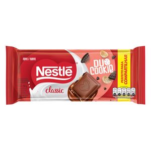 Chocolate ao Leite com Biscoito Duo Cookie Classic Nestlé 150g