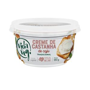 Creme de Castanhas Tradicional Vida Veg 180g