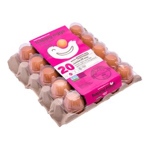 Ovos Grandes Vermelhos Happy Eggs Mantiqueira com 20 Unidades