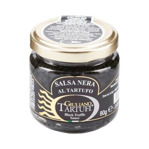 Molho Italiano de Trufa Negra Giuliano Tartufi 80g
