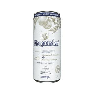 Cerveja Witbier Hoegaarden Lata  269ml