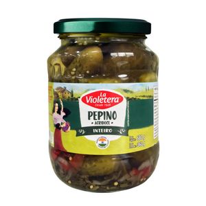 Pepino Inteiro Agridoce La Violetera 360g