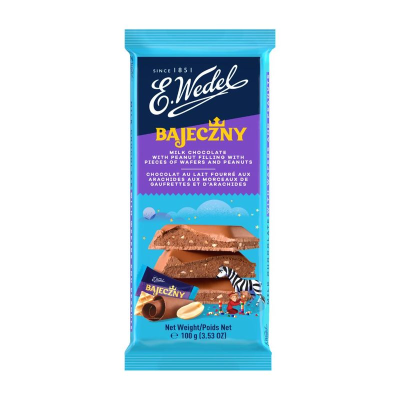 280337-Chocolate-Polones-Bajeczny-ao-Leite-e-Amendoim-E.-Wedel-100g